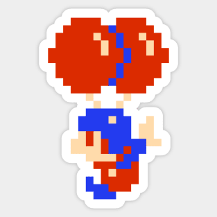 Balloon Fighter Sticker